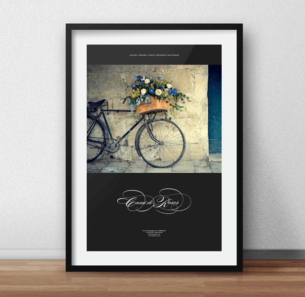 Poster Cami de Roses