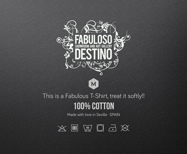 Etiqueta Fabuloso Destino