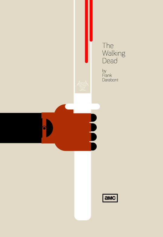 Cartel minimalista The Walking Dead