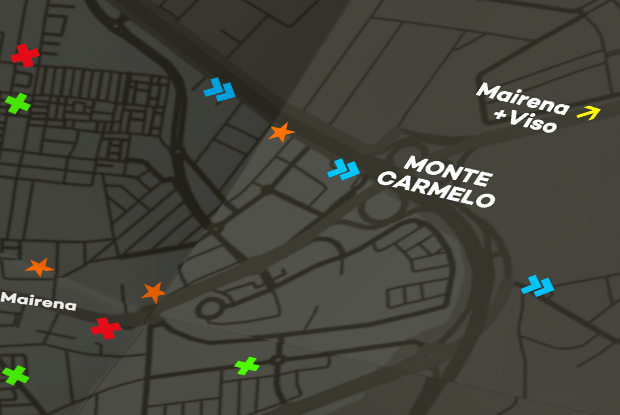 zombie-05 Diseño gráfico del Mapa de supervivencia zombie de alcalá de guardaría