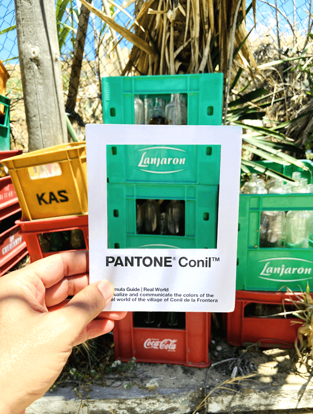 Cajas. Pantone Conil Cajas. Pantone Conil
